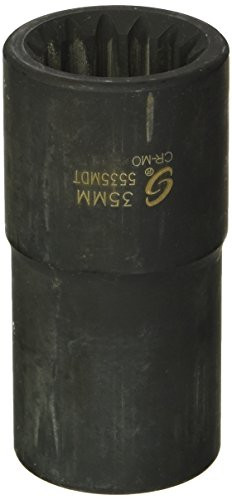 Sunex 5535MDT #5 Spline Drive 35mm Deep Thin Wall Impact Socket