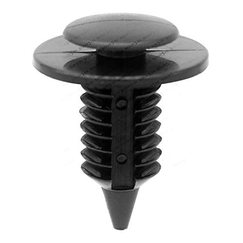 Boursin 50Pcs Interior Trim Door Panel Clips for Ford Cougar Thunderbird Mark Sable Taurus Dodge Chrysler N805155S Black Nylon