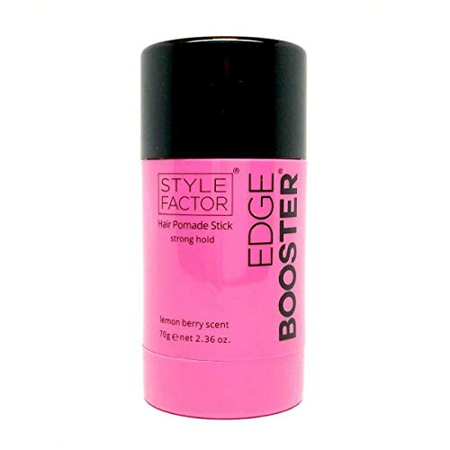 Style Factor Edge Booster Hair Pomade Stick Strong Hold 2.36 oz -LEMON BERRY-