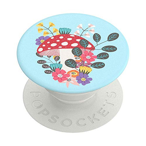 PopSockets- PopGrip with Swappable Top for Phones and Tablets - Shroom Blooms