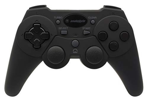Snakebyte blu:con - Wireless PS3 Controller - Bluetooth Gamepad for Playstation 3 - Including Vibration and Turbo Feature - Black