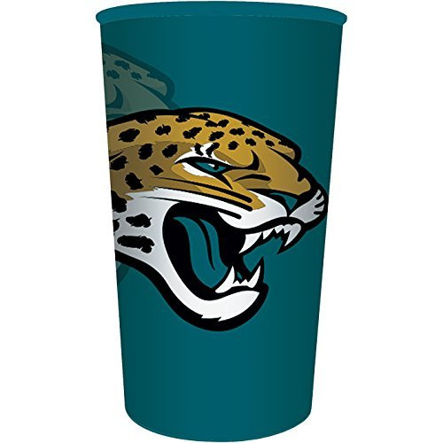 Creative Converting Jacksonville Jaguars 22oz Plastic Favor Cup