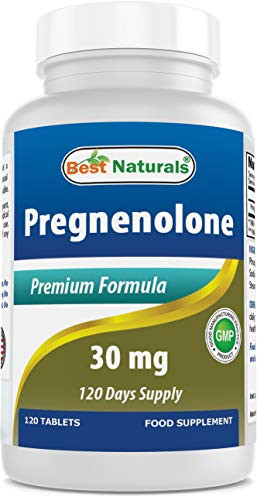 Best Naturals Pregnenolone 30 Mg Tablets- 120 Count