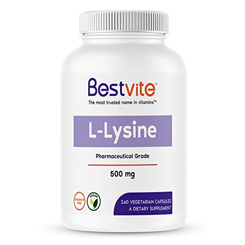 L-Lysine 500mg per Capsule -240 Vegetarian Capsules- - No Stearates - No Fillers - No Flow Agents - Vegan - Non GMO - Gluten Free L-Lysine 500mg per Capsule -240 Vegetarian Capsules- - No Stearates - No Fillers - No Flow Agents - Vegan - Non GMO - Gluten Free