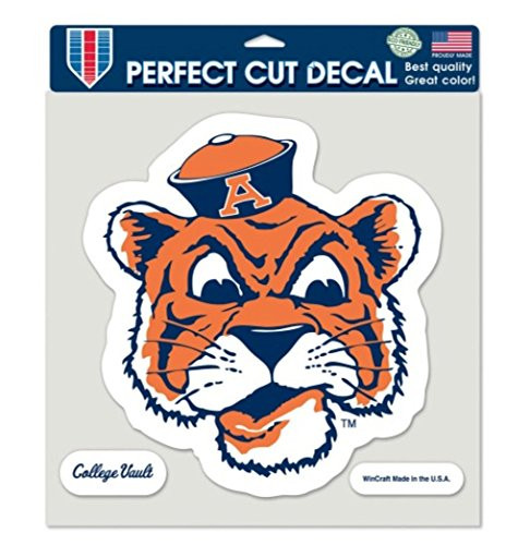WinCraft NCAA Auburn University Tigers 8x8 Perfect Cut Color Decal