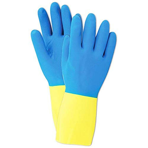 Soft Scrub Neoprene-Coated Household Gloves- Large
