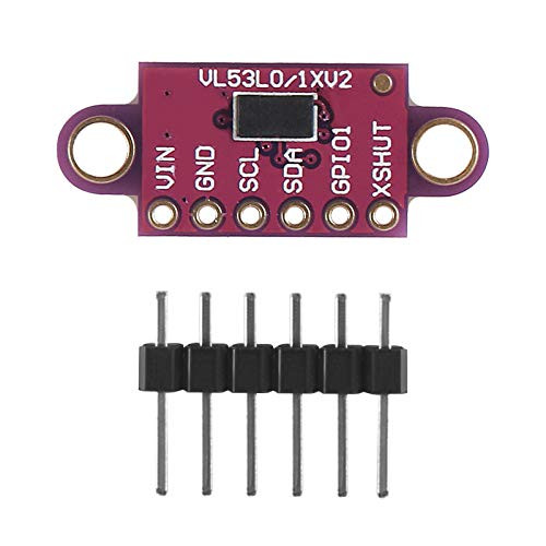 ALMOCN VL53L0X Time-of-Flight -ToF- Laser Ranging Sensor I2C IIC Breakout 940nm GY-VL53L0XV2 Laser Distance Module for Arduino-Purple