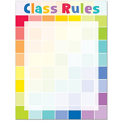 Creative Teaching Press Chart Painted Palette Class Rules Chart -1127-