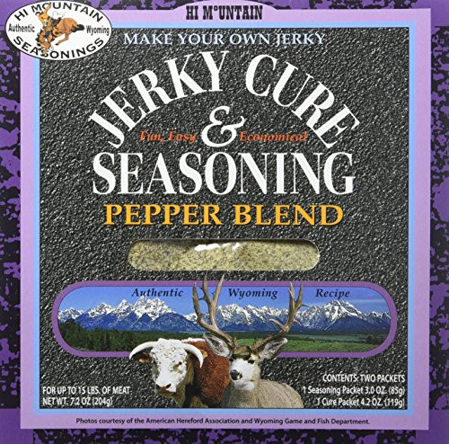 Hi Mountain Jerky Seasoning  Pepper Blend  7.2 Ounces
