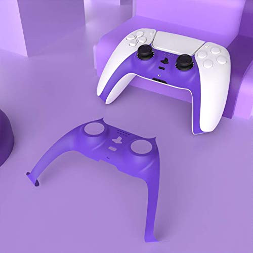 PS5 Controller Replacement Shell-DIY Shell Decorative Strip for PS5 Dualsense Controller-Purple-