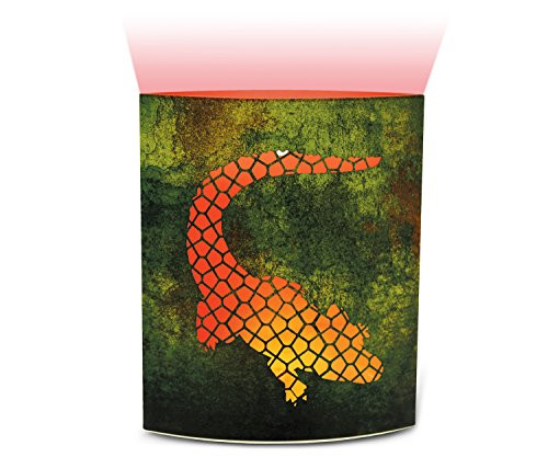 Puzzled CoTa Global LED Lantern Alligator - 5.1 inch x 6.3 inch - Multicolor - Item 9662