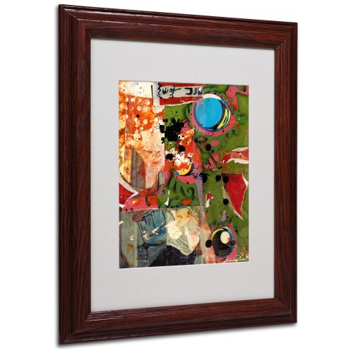 Urban Collage I Canvas Wall Art by Miguel Paredes, Wood Frame, 11 by 14-Inch
