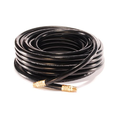 Primefit PVC380503 300 PSI 1/4-Inch NPT Male ends 3/8-Inch By 50-Foot PVC Air Hose