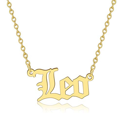 choice of all Zodiac Necklace for Women Zodiac Horoscope Necklace Zodiac Leo Necklace Letter Necklace Constellation Birth Month Gift -G- Leo necklace -7.23-8.22-- choice of all Zodiac Necklace for Women Zodiac Horoscope Necklace Zodiac Leo Necklace Letter Necklace Constellation Birth Month Gift -G- Leo necklace -7.23-8.22--