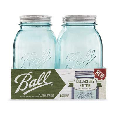 Ball Regular Mouth Collection Jar 1 qt. 4 pk