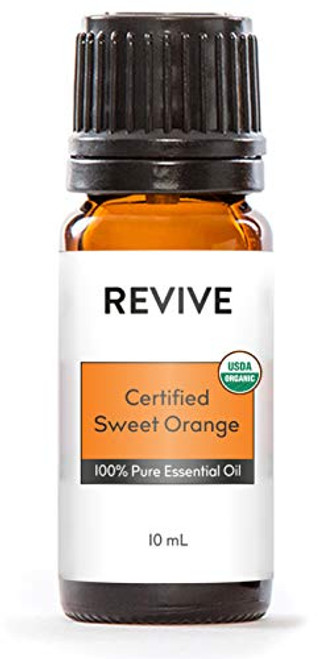 USDA Certified Organic Sweet Orange Essential Oil by Revive Essential Oils - 100 percent Pure Therapeutic Grade- For Diffuser- Humidifier- Massage- Aromatherapy- Skin and Hair Care USDA Certified Organic Sweet Orange Essential Oil by Revive Essential Oils - 100 percent Pure Therapeutic Grade- For Diffuser- Humidifier- Massage- Aromatherapy- Skin and Hair Care