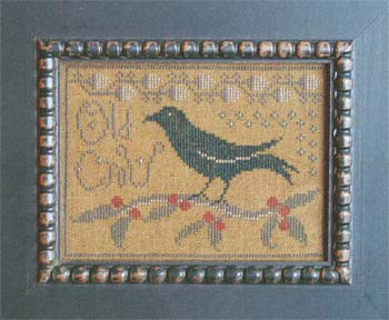 Old Crow Cross Stitch Chart