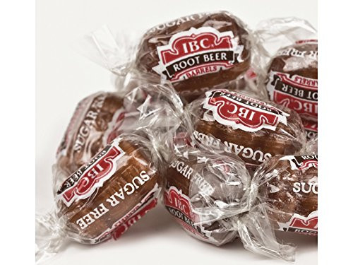 Sugar Free IBC Root Beer Barrels | Bulk Hard Candy | No Sugar | 1 pound
