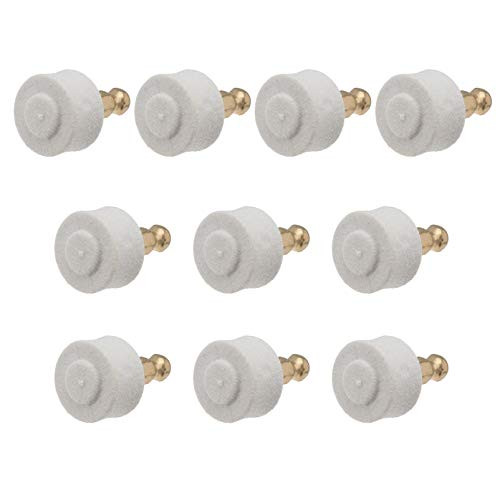 POPETPOP 10pcs Dog Nail Grinder Replacement Head Electric Pet Nail Grinder Tips Pet Nail Trimmer for for Dog Electric Claw Nail Grooming Tool