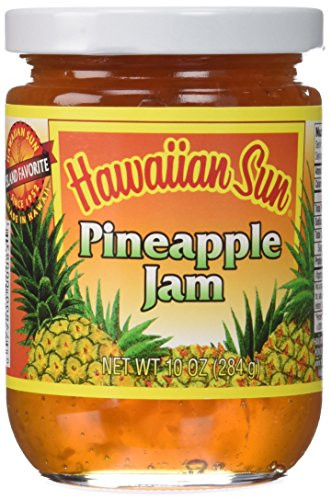Hawaiian Sun Jelly and Jam 10 oz jar -Pineapple Jam-