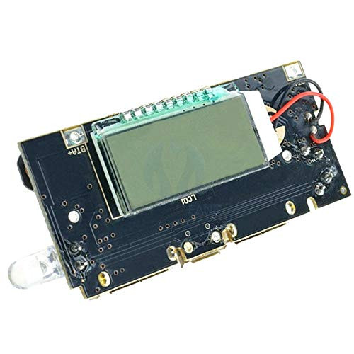 Dual USB 5V 1A 2.1A Mobile Power Bank 18650 Battery Charger PCB Power Module LED LCD Solar Charging Board for Phone DIY