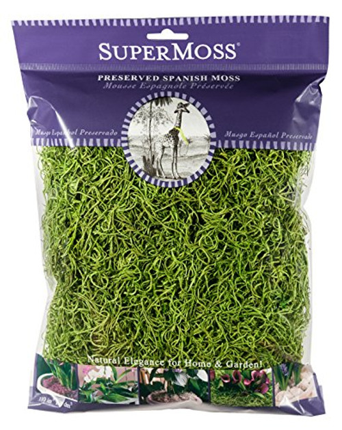 SuperMoss -26907- Spanish Moss Preserved- Grass- 4oz