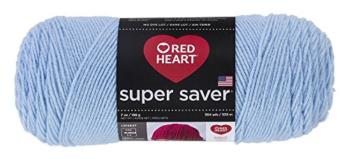 Red Heart Super Saver Yarn- Light Blue