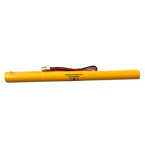 Evenlite B310011 4.8v 800mAh NiCD Battery Pack Replacement for Emergency/Exit Light Ni-CD AA 800 mah 4.8 Volt Dantona Custom-200 Battery Guy 19537