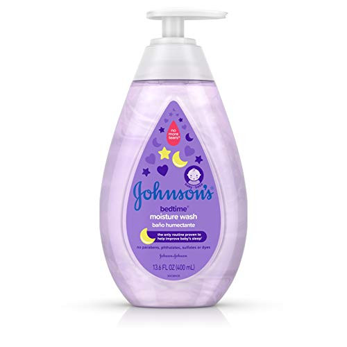Johnsons Baby Bedtime Wash Moisture 13.6 Ounce -400ml-