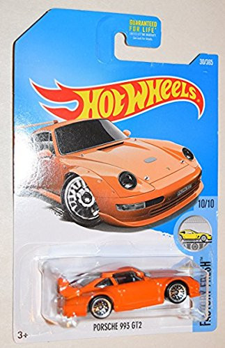 Hot Wheels HW Factory Fresh 10/10- Orange Porsche 993 GT2 30/365 Long Card