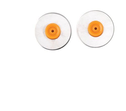 Fiskars 199070-1001 Rotary Paper Trimmer Replacement Blades- Style F- 28mm-Silver