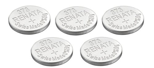 Renata Watch Battery Swiss Made Renata 373 or SR916SW 1.5V -5 Batteries- 373 or SR 916 SW-