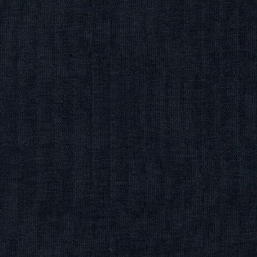 Robert Kaufman Kaufman Laguna Stretch Cotton Jersey Knit Navy Fabric By The Yard