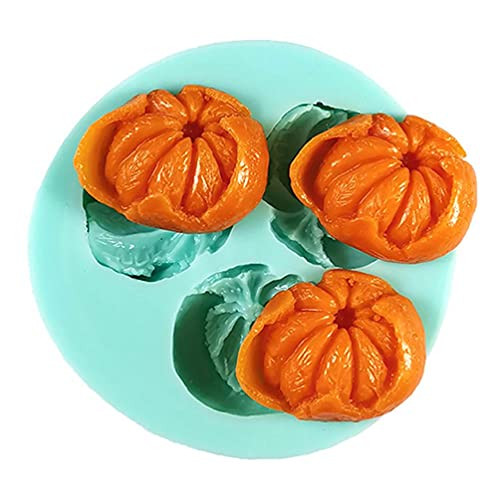 3D Orange Silicone Soap Molds Candle Molds Peonies Clay Mould Cake Decorating Silicone Jello Sugar Chocolate Fondant Molds cake molds for baking cake molds silicone cake molds for cake decorating cake