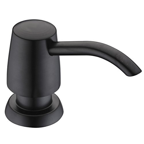 GICASA Kitchen Countertop In Sink Liquid Dish Soap Dispenser- Deck Mounted Oil Rubbed Bronze Kitchen Lotion Soap Dispenser Pump- Large Capacity 320ml Bottle Sink Soap Dispenser GICASA Kitchen Countertop In Sink Liquid Dish Soap Dispenser- Deck Mounted Oil Rubbed Bronze Kitchen Lotion Soap Dispenser Pump- Large Capacity 320ml Bottle Sink Soap Dispenser