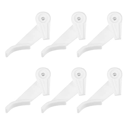 EXCEART 50 Sets LED Light Clips Holder Bracket Ceiling Hanger Ceiling Hook for Lamp Socket Light Fixture Led Ceiling Lamp White