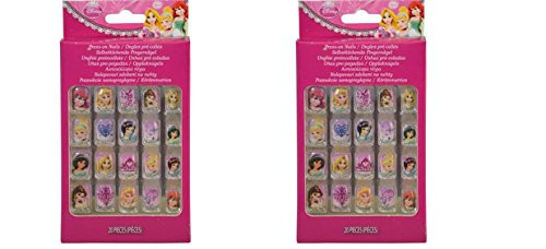 Disney Princess 20pc Press on Nails x 2 Pack Disney Princess 20pc Press on Nails x 2 Pack