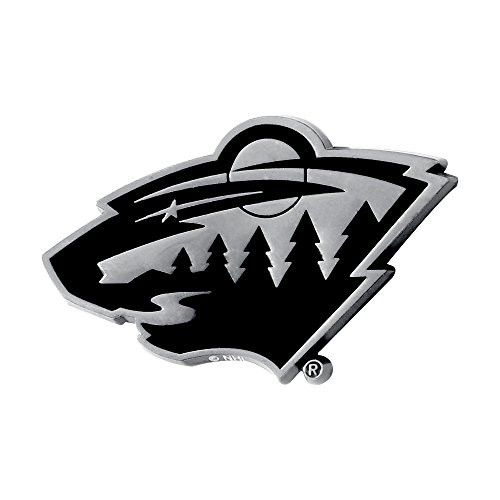 FANMATS 17175 Team Color 3"x3.2" NHL - Minnesota Wild Emblem