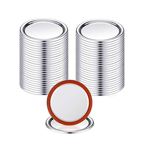 50 Pcs Mason Jar Lids-Regular Mouth Canning Lids Lids for Mason Jar Canning Lids-Aluminum Lids For Mason Jar Regular Mouth Split-type Lids Leak Proof And Secure Canning Jar Caps-2.75in Lids- 50 Pcs Mason Jar Lids-Regular Mouth Canning Lids Lids for Mason Jar Canning Lids-Aluminum Lids For Mason Jar Regular Mouth Split-type Lids Leak Proof And Secure Canning Jar Caps-2.75in Lids-