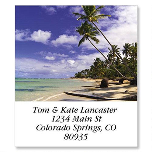 Seascapes Self-Adhesive- Flat-Sheet Select Address Labels -12 Designs-