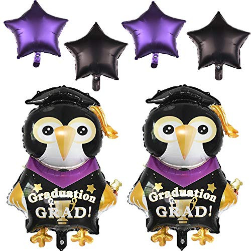 12 Pack Graduation Balloons Set for 2021 Graduation Party Decor Supplies 2Pcs Jumbo Grad Woodpecker Balloons 10Pcs Congrats Grad Star Balloons Mylar Graduation Balloons for College Seniors High School 12 Pack Graduation Balloons Set for 2021 Graduation Party Decor Supplies 2Pcs Jumbo Grad Woodpecker Balloons 10Pcs Congrats Grad Star Balloons Mylar Graduation Balloons for College Seniors High School