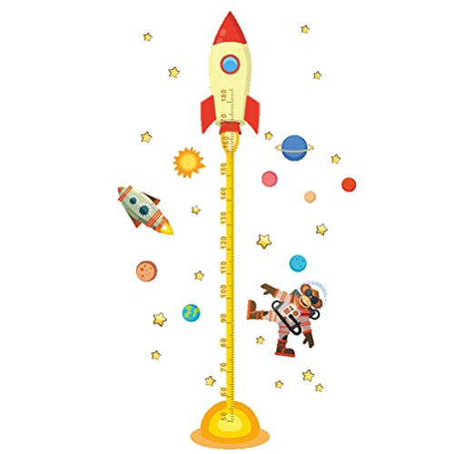 Vosarea Kids Height Measure Wall Stickers Growth Chart Wall Decal Chart Ruler Decoration