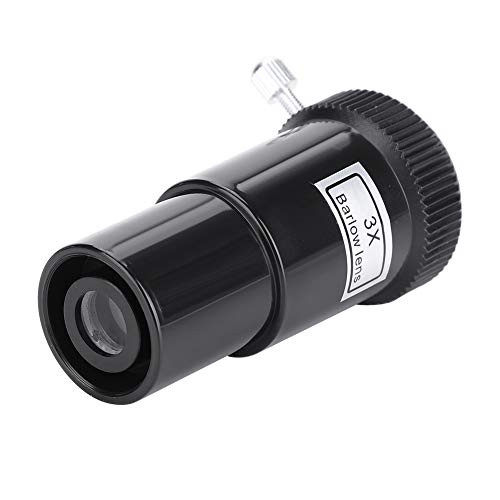 fosa1 Barlow Lens- 0.96 inch/24.5mm 3X Barlow Lens Lens for Astronomical Telescope eyepieces with Thread M42x0.75mm fosa1 Barlow Lens- 0.96 inch/24.5mm 3X Barlow Lens Lens for Astronomical Telescope eyepieces with Thread M42x0.75mm
