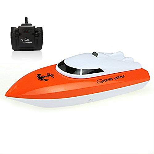 SZJJX RC Boat- 2.4GHz High Speed Remote Control Boats for Lake/Pool/Pond- Electric RC Racing Boats for Adults and Kids-Orange SZJJX RC Boat- 2.4GHz High Speed Remote Control Boats for Lake/Pool/Pond- Electric RC Racing Boats for Adults and Kids-Orange