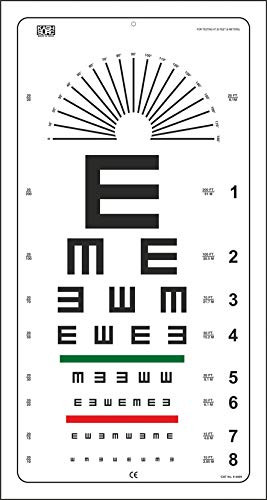 Graham-Field Health -a- Illiterate Eye Chart 22 X11