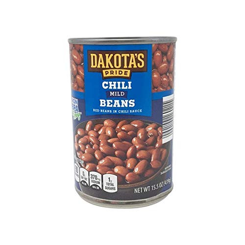 Dakotas Pride Mild Chili Red Beans in Sauce - 1 Can -15.5 oz-