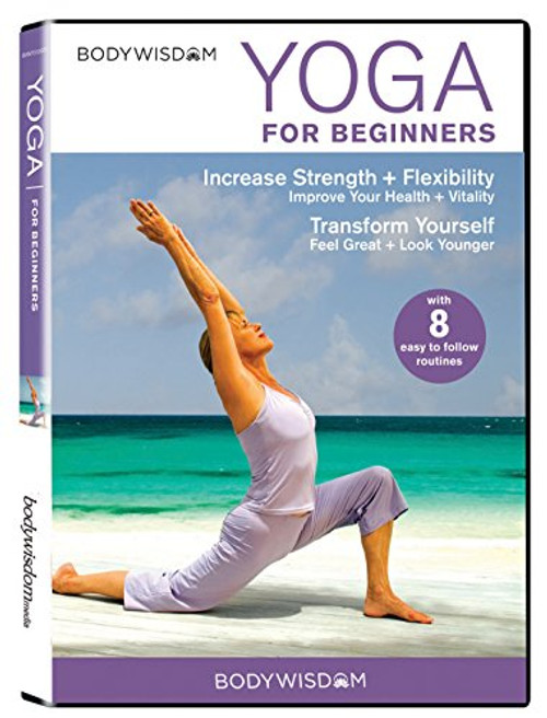 Yoga for Beginners DVD- 8 Yoga Video Routines for Beginners. Includes Gentle Yoga Workouts to Increase Strength and Flexibility Yoga for Beginners DVD- 8 Yoga Video Routines for Beginners. Includes Gentle Yoga Workouts to Increase Strength and Flexibility