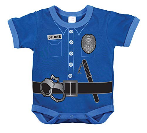 Rothco Infant Police Uniform One Piece- Navy- 3-6 Months
