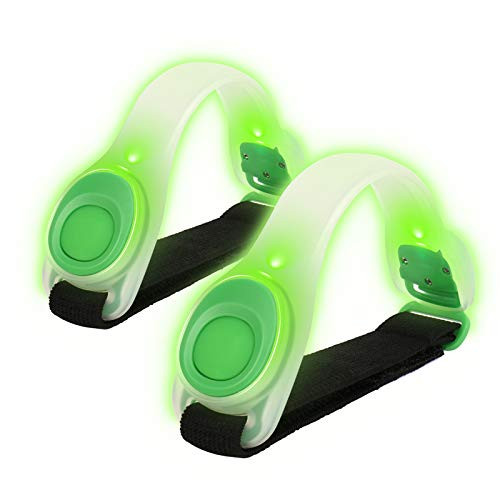 Reflective Running Gear- Running Lights for Runners Clip on- Lights for Walking at Night- Running Lights for Joggers- safety lights for runners- Led Running Belt- Led Lights for Running at Night