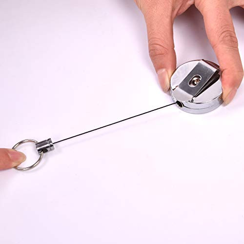 Doowops Reel Pro Steel Magic Tricks Vanishing Object Device Close-up Magic Accessories -39.37 in-